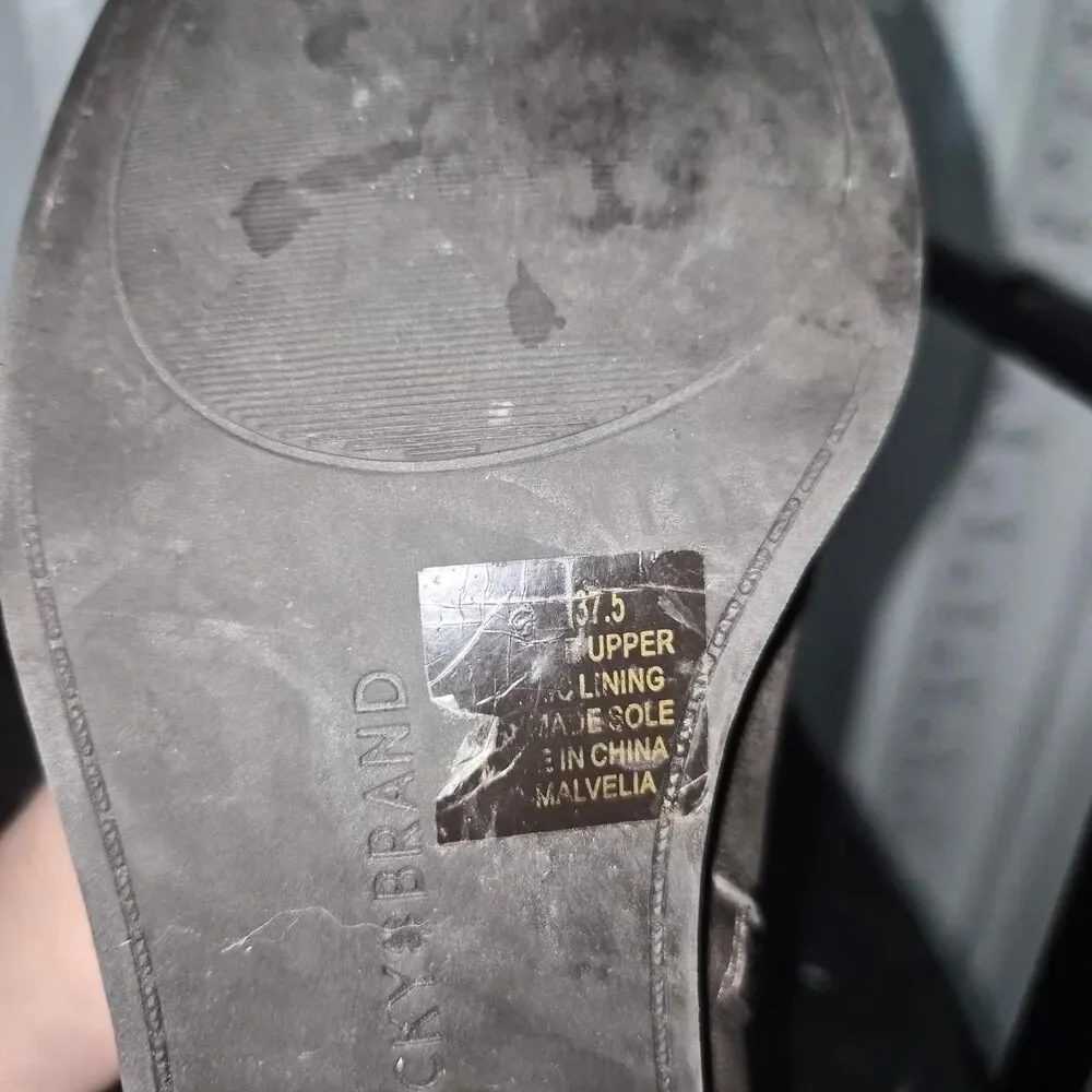 Lucky-brand Women's Brown and Grey Boots